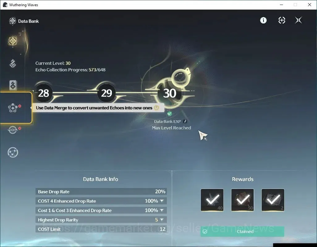 Wuthering Waves Accounts SEA|UL 47|1 Limited| Chisa R4 +Signature | DB Lvl  image 4