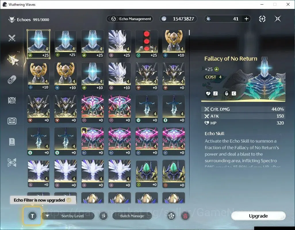 Wuthering Waves Accounts SEA|UL 47|1 Limited| Chisa R4 +Signature | DB Lvl  image 7