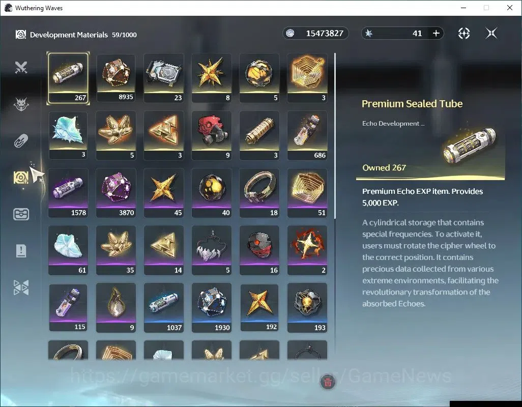 Wuthering Waves Accounts SEA|UL 47|1 Limited| Chisa R4 +Signature | DB Lvl  image 8