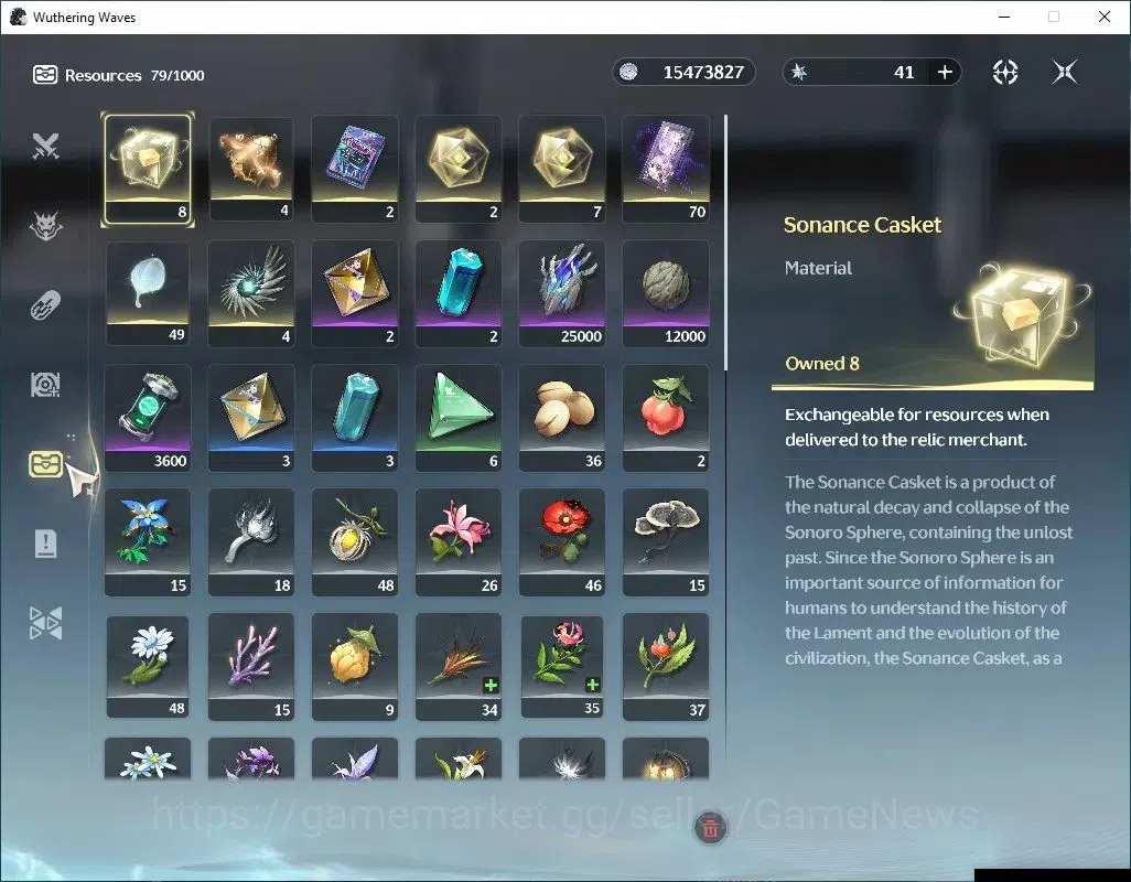 Wuthering Waves Accounts SEA|UL 47|1 Limited| Chisa R4 +Signature | DB Lvl  image 9
