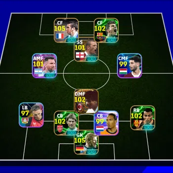 eFootball Others Powwr 3126 |david villa blitz cruler , eric canton image 1