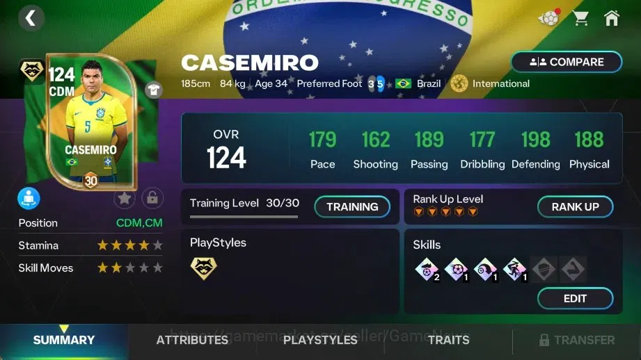 EA SPORTS FC Mobile Accounts OVR 126/64B Value, Max Badge|Starting 11 Full EVO( image 10