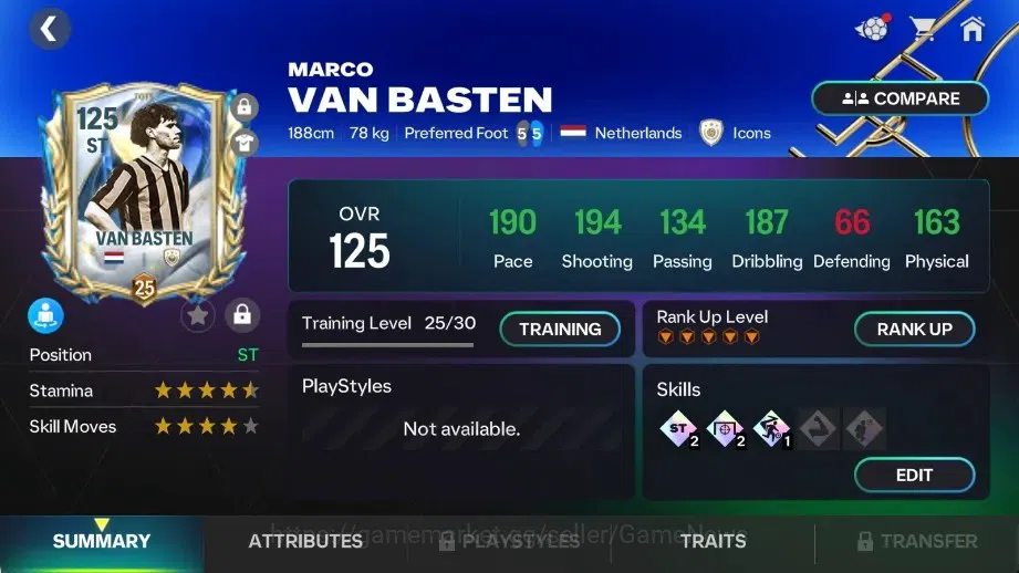 EA SPORTS FC Mobile Accounts OVR 126/64B Value, Max Badge|Starting 11 Full EVO( image 11