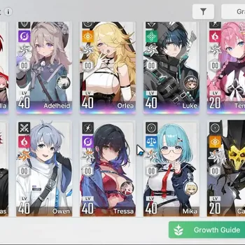 Chaos Zero Nightmare Accounts GLOBAL|Lv 34|5