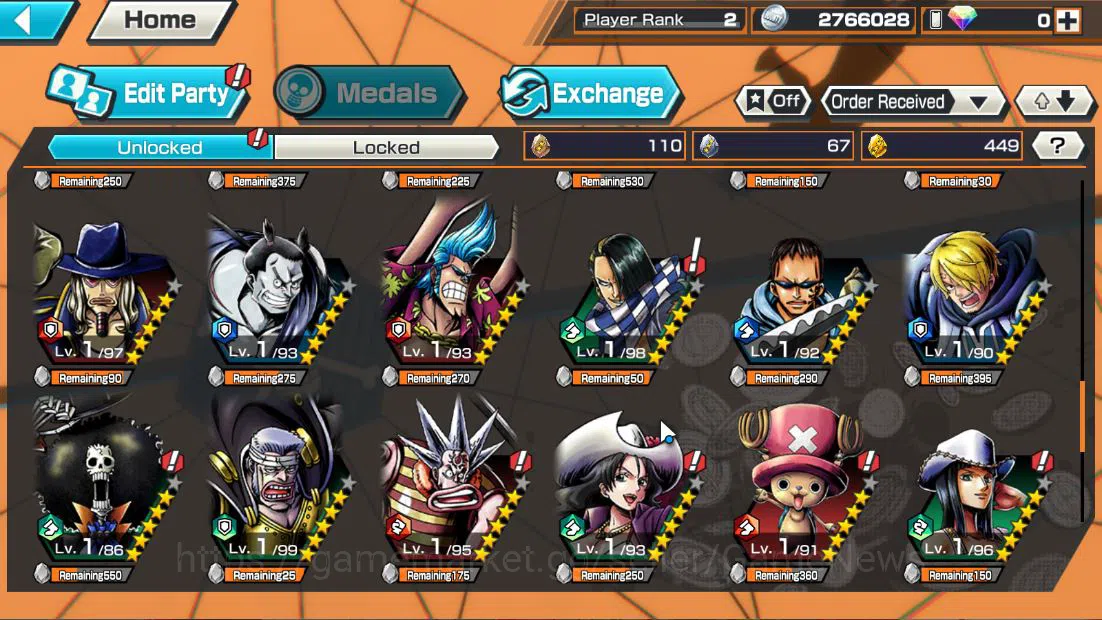 One Piece Bounty Rush Accounts Global|4EX|BMO Kaido,5Elder Nusjuro,Winner Island image 6