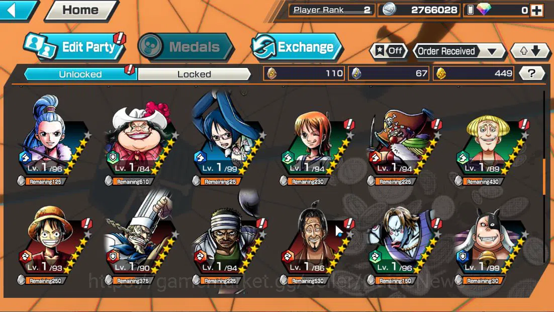 One Piece Bounty Rush Accounts Global|4EX|BMO Kaido,5Elder Nusjuro,Winner Island image 7