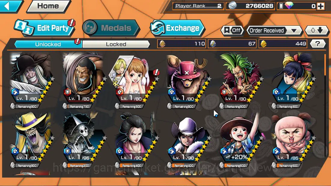 One Piece Bounty Rush Accounts Global|4EX|BMO Kaido,5Elder Nusjuro,Winner Island image 9