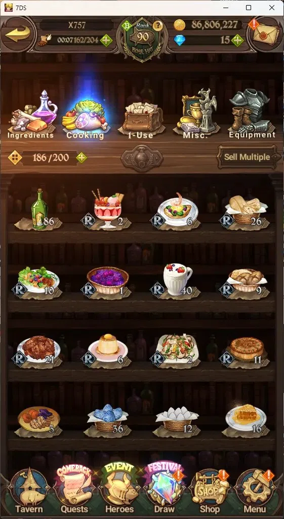 The Seven Deadly Sins: Grand Cross Accounts ASIA|4,4M CC|70 LS+Selector Box|3 LR+6UR+Many Cola image 17