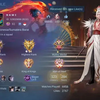 Mobile Legends: Bang Bang Accounts Collector H123|S284|Renowned III|HGlory64|Kungfu Panda Ling|KOF Karina|Lbox Uranus|CC