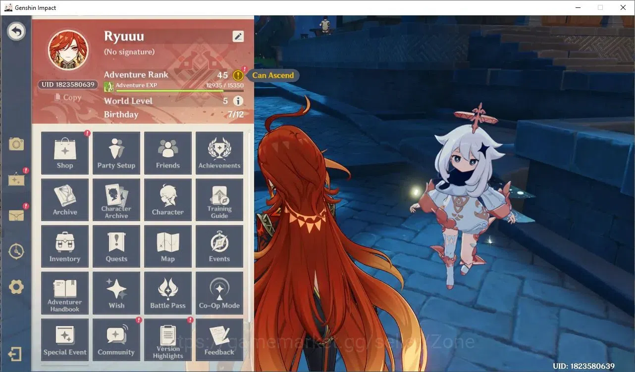 Genshin Impact Accounts Starter Asia|AR 45 Hold|1 Limited 5*CHAR (Mavuika)|MC Male|Mondstadt partial explore|TakeMail(GI773Z) 1