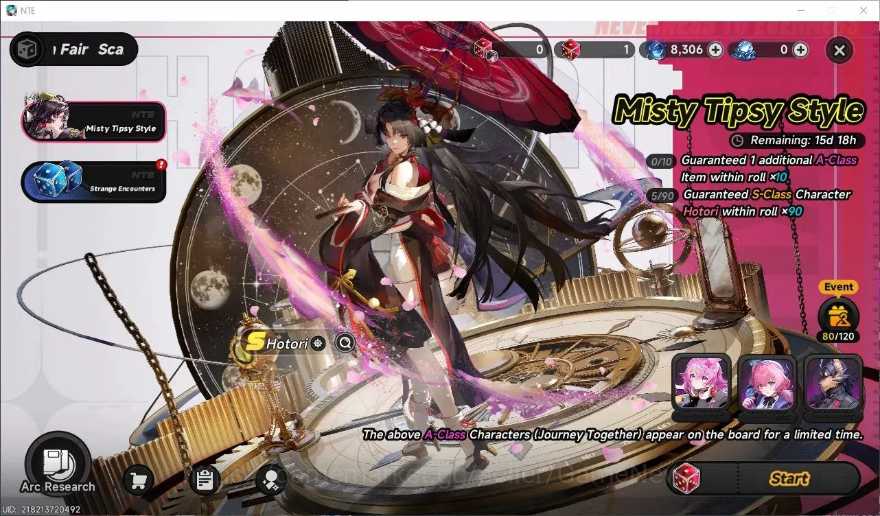 Neverness to Everness Accounts SEA HL 35 MIDGAME| 8.3k Annulith| 6 SSR (Hotori+Si image 10