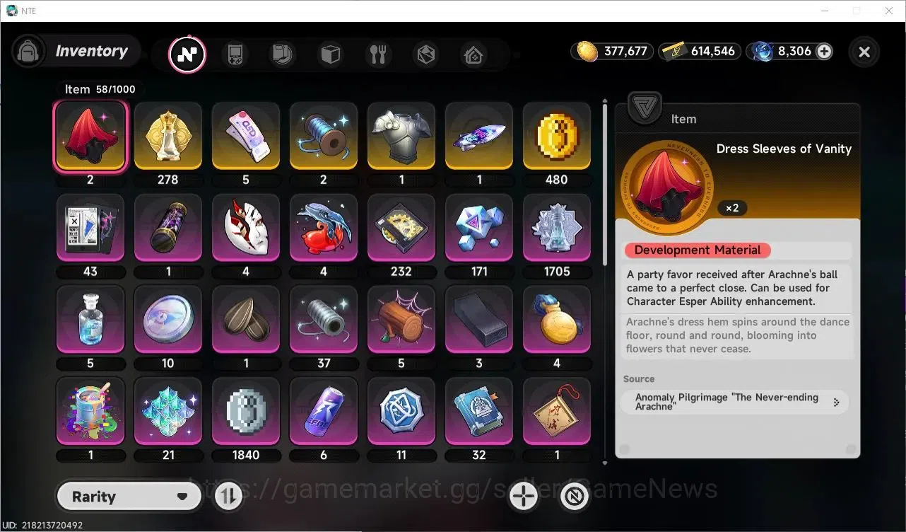 Neverness to Everness Accounts SEA HL 35 MIDGAME| 8.3k Annulith| 6 SSR (Hotori+Si image 2