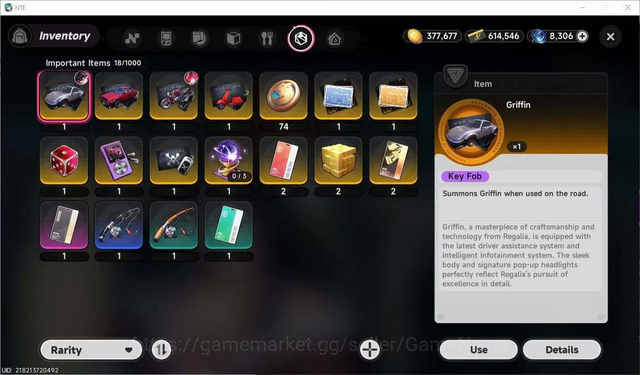Neverness to Everness Accounts SEA HL 35 MIDGAME| 8.3k Annulith| 6 SSR (Hotori+Si image 4