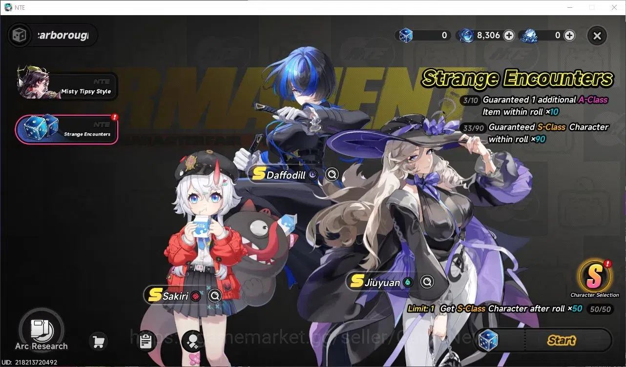 Neverness to Everness Accounts SEA HL 35 MIDGAME| 8.3k Annulith| 6 SSR (Hotori+Si image 9