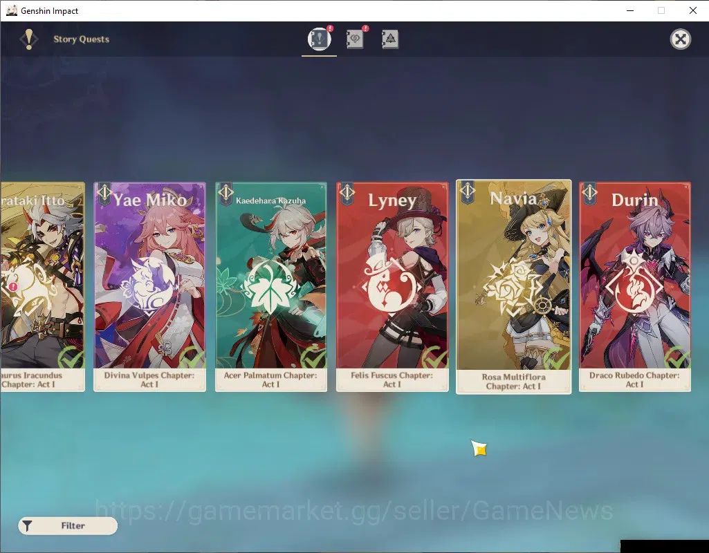 Genshin Impact Accounts ASIA|AR 57|6 Limited + 4(*5 Weapon)|Columbina+Sign image 20