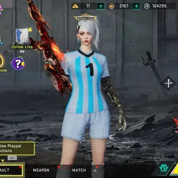 Blood Strike Accounts Collab Skin ASIA|1 ETERNAL MP7 Tidesong Lv3|7 ULTRA [EMMA.Lucian,MP5,QBZ95,etc]|Collab OPM[Ethan]|3