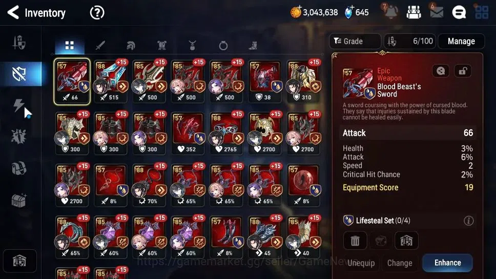 Epic Seven Accounts Global|UnVerif|2 ML (Rhianna&Luciel, Blood Moon Ha image 16
