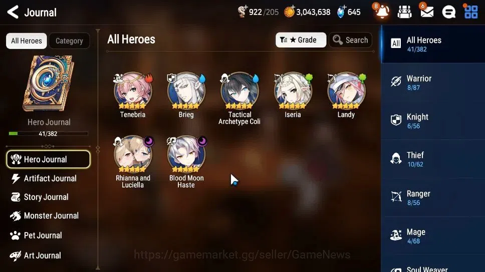Epic Seven Accounts Global|UnVerif|2 ML (Rhianna&Luciel, Blood Moon Ha image 5