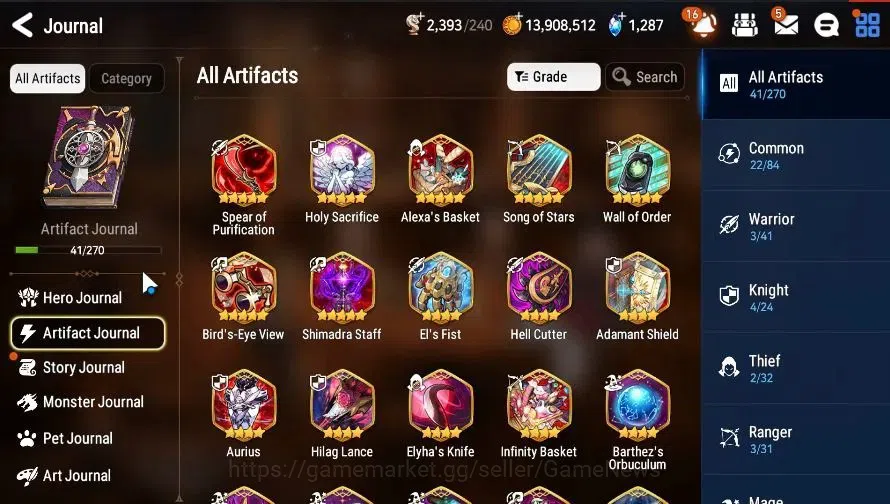 Epic Seven Accounts GLOBAL|UnVerif|6 ML(Zio,AYufine,NC Landy,LC Bellon image 7