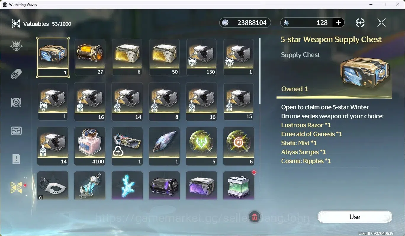 Wuthering Waves Accounts SEA|UL 48|Rank 4|3 Char Limited [LynaeRC2,Changli] image 10