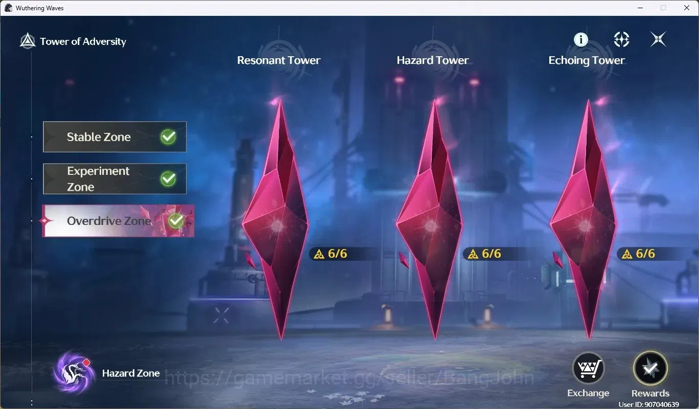 Wuthering Waves Accounts SEA|UL 48|Rank 4|3 Char Limited [LynaeRC2,Changli] image 11