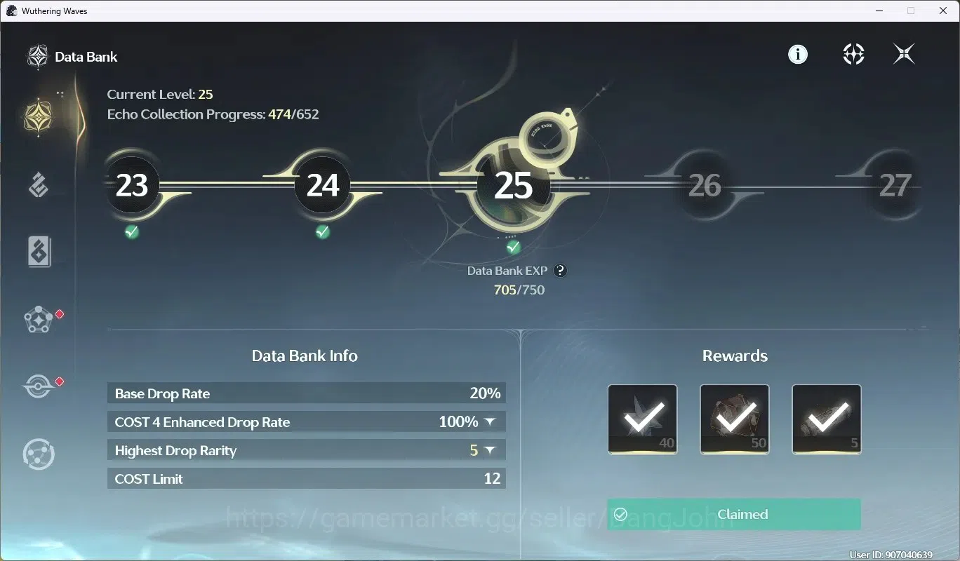 Wuthering Waves Accounts SEA|UL 48|Rank 4|3 Char Limited [LynaeRC2,Changli] image 4