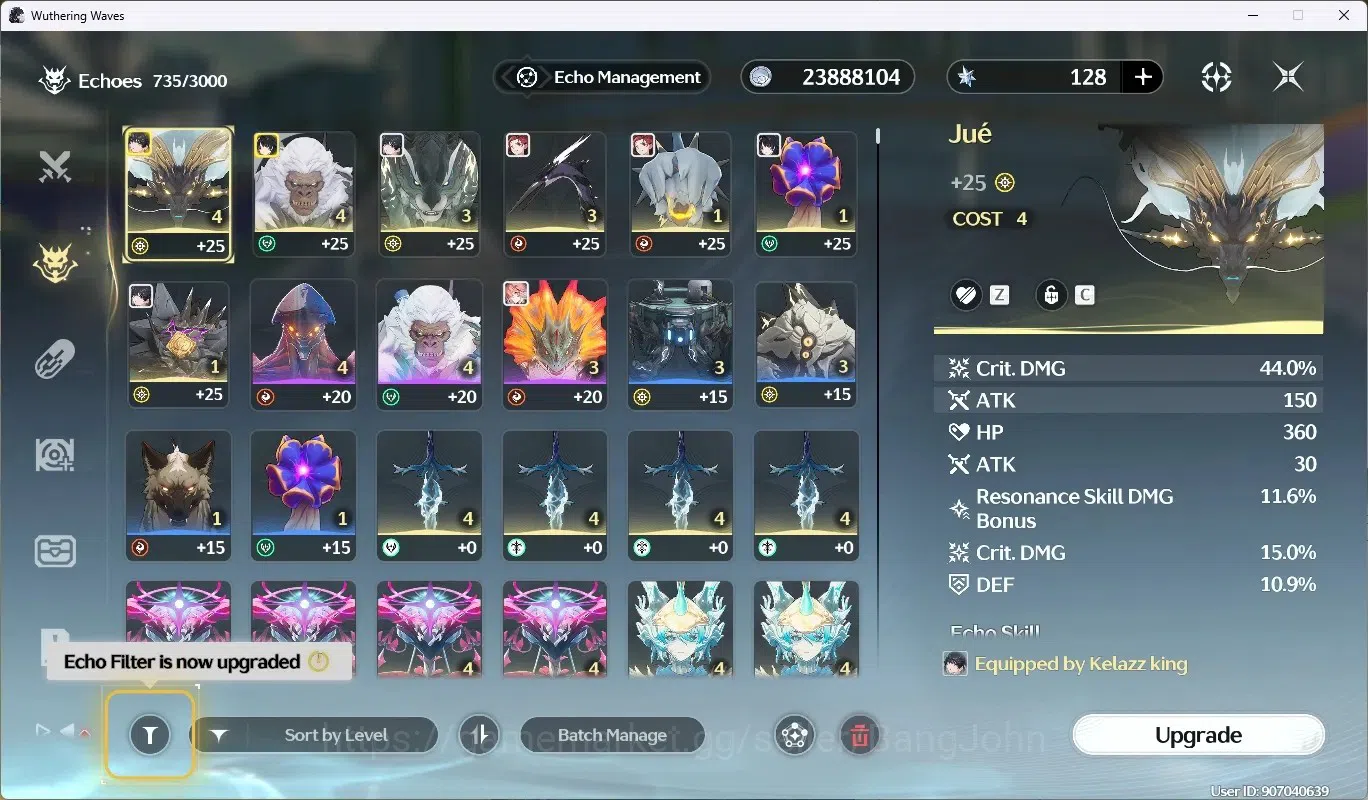 Wuthering Waves Accounts SEA|UL 48|Rank 4|3 Char Limited [LynaeRC2,Changli] image 6