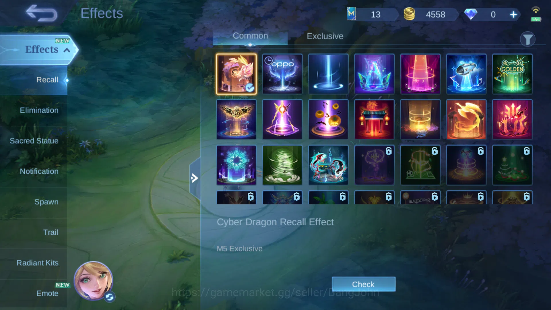 Mobile Legends: Bang Bang Accounts Hero 81 | Skin 132 |  Dragon Tamer Lancelot | Epic image 10
