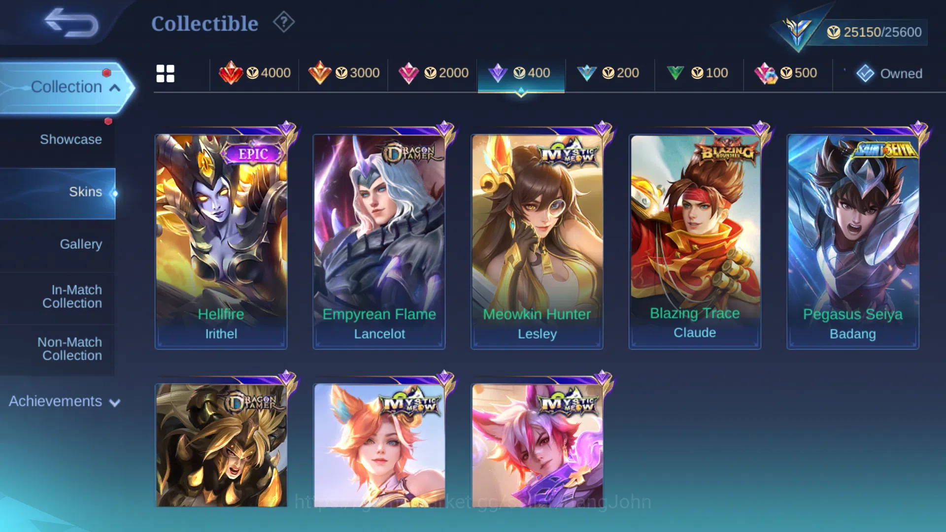 Mobile Legends: Bang Bang Accounts Hero 81 | Skin 132 |  Dragon Tamer Lancelot | Epic image 5