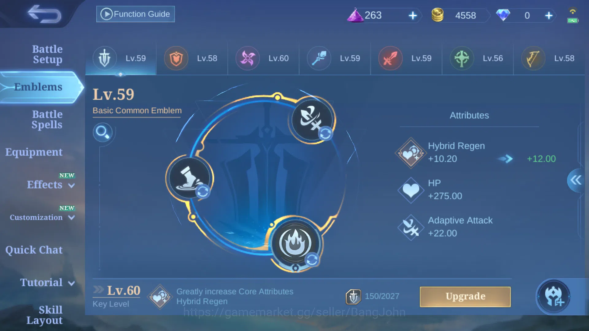 Mobile Legends: Bang Bang Accounts Hero 81 | Skin 132 |  Dragon Tamer Lancelot | Epic image 9