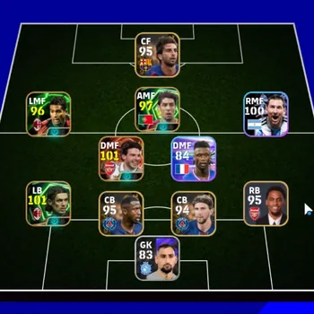 eFootball Accounts Others Android|Power 2871|Big Time Declan Rice|Epic Paolo Maldini,Rui Costa,Serginho|Show Time Nicolas