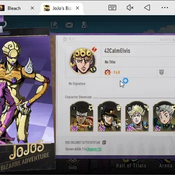 JoJo’s Bizarre Adventure: All Star Battle R Accounts ASIA | 5 SSR | Jotaro K, Caesar A B1, Giorno G, Koichi H, ETC | 4,1k
