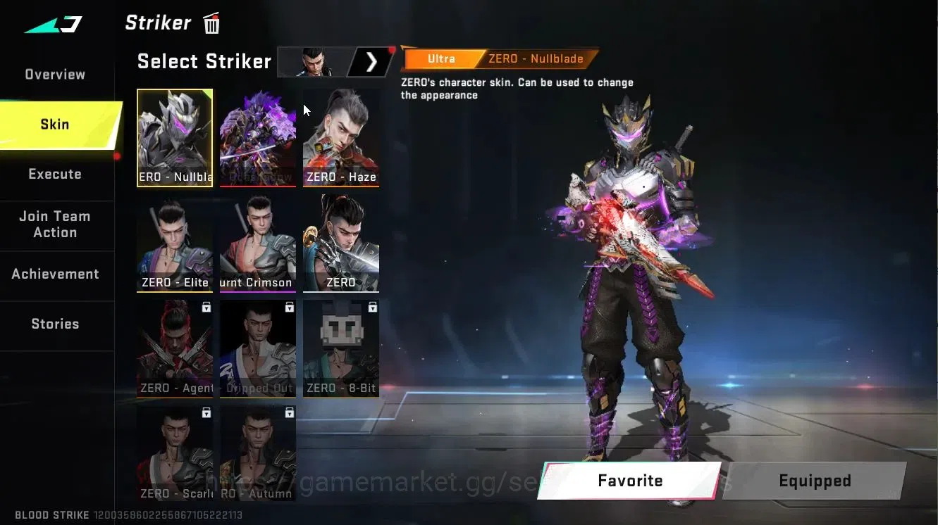 Blood Strike Accounts ASIA|4 ETERNAL[RAN-Rave,VOLT-DeathClaw,ZERO-Oda,DE image 12