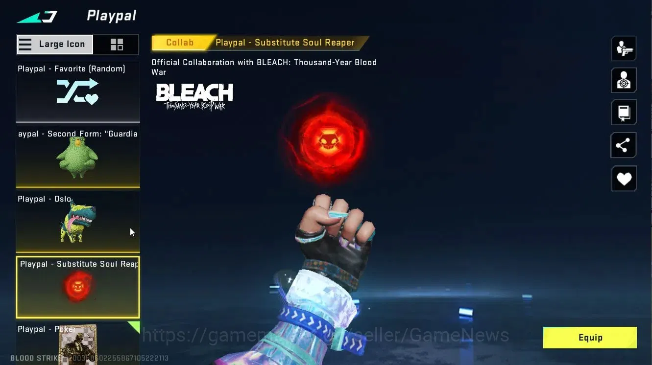 Blood Strike Accounts ASIA|4 ETERNAL[RAN-Rave,VOLT-DeathClaw,ZERO-Oda,DE image 14