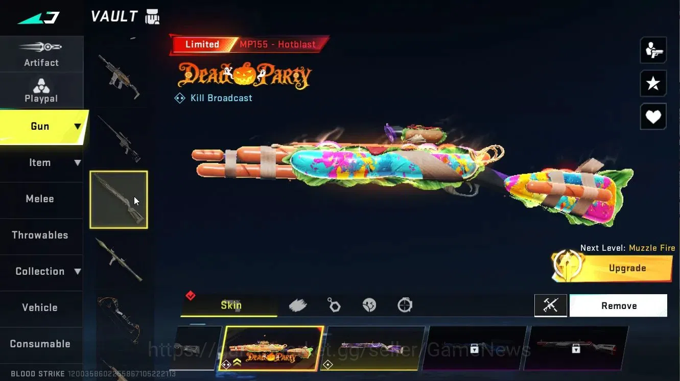 Blood Strike Accounts ASIA|4 ETERNAL[RAN-Rave,VOLT-DeathClaw,ZERO-Oda,DE image 17