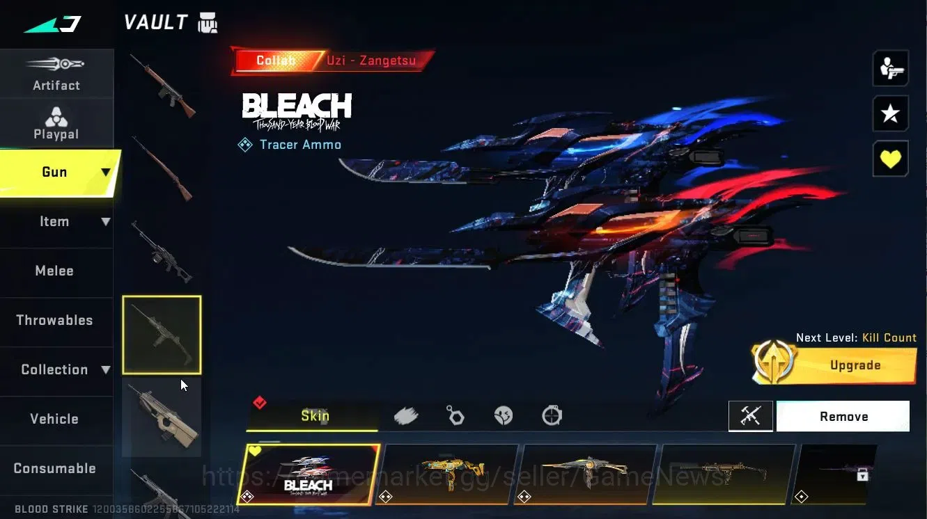 Blood Strike Accounts ASIA|4 ETERNAL[RAN-Rave,VOLT-DeathClaw,ZERO-Oda,DE image 19