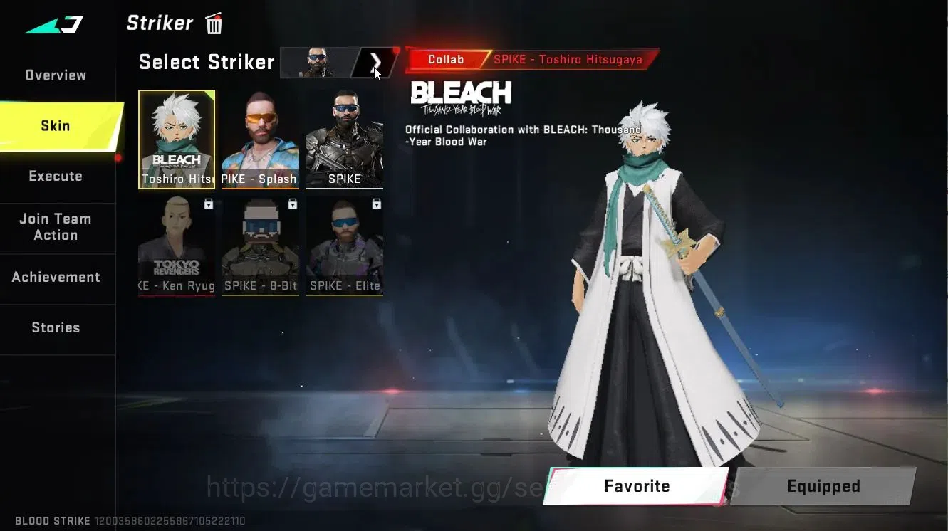 Blood Strike Accounts ASIA|4 ETERNAL[RAN-Rave,VOLT-DeathClaw,ZERO-Oda,DE image 6