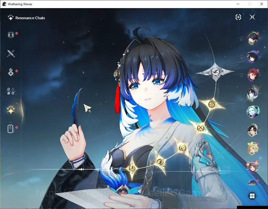 Wuthering Waves Accounts Others SEA |UL 49|2 Limited|Yangyang: Xuanling RC 5 + Signature, Rebecca|151 Lstr Tide|DB Lvl 3