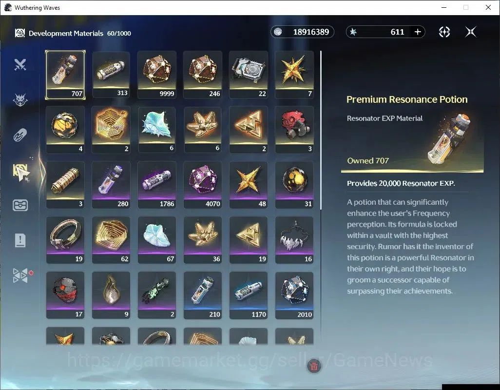 Wuthering Waves Accounts Others SEA |UL 49|2 Limited|Yangyang: Xuanling RC 5 + Signature, Rebecca|151 Lstr Tide|DB Lvl 7
