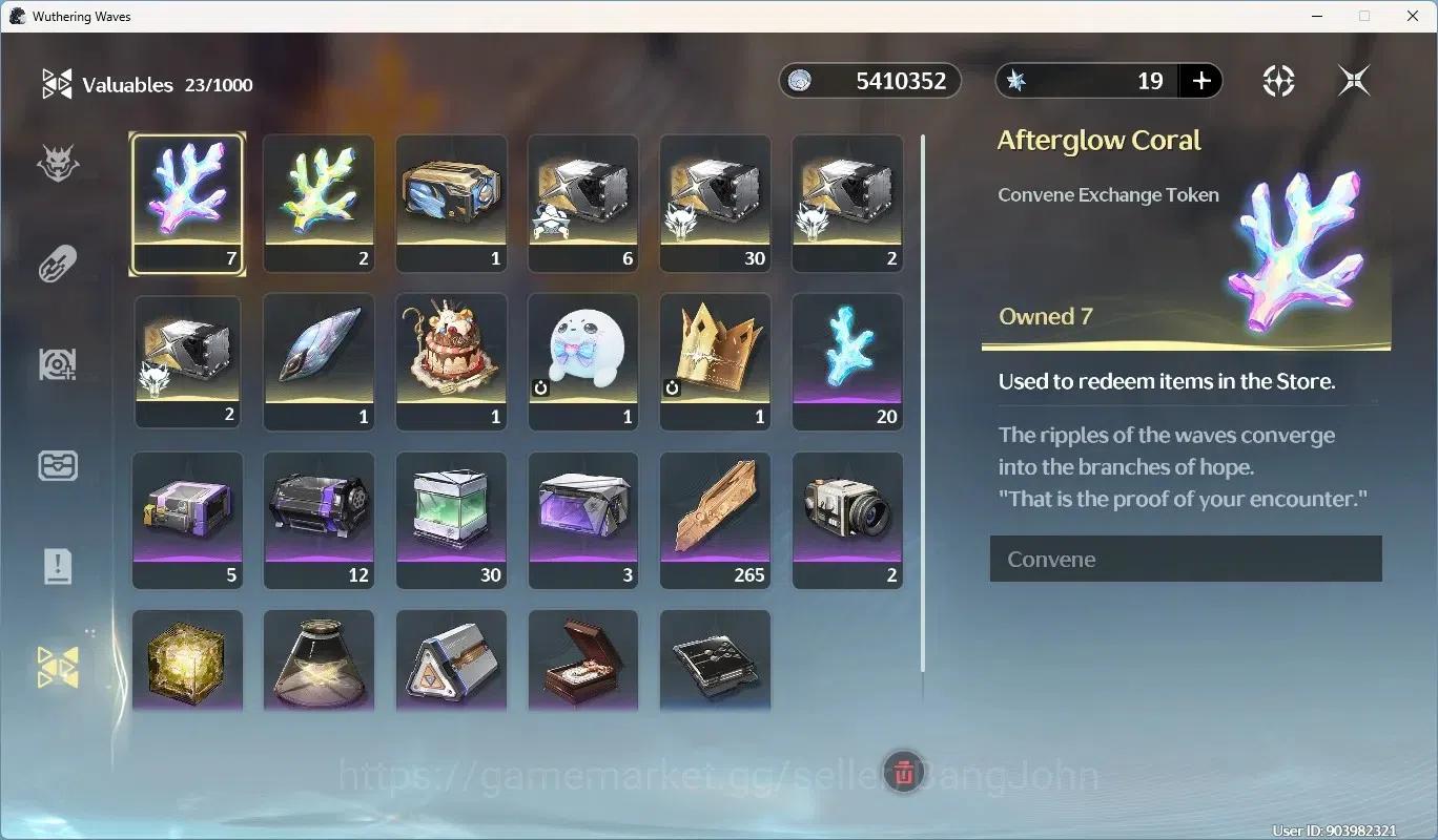 Wuthering Waves Accounts SEA|UL 58|Rank 6|4 Char Limited [jinshi]+Sign, Pho image 11