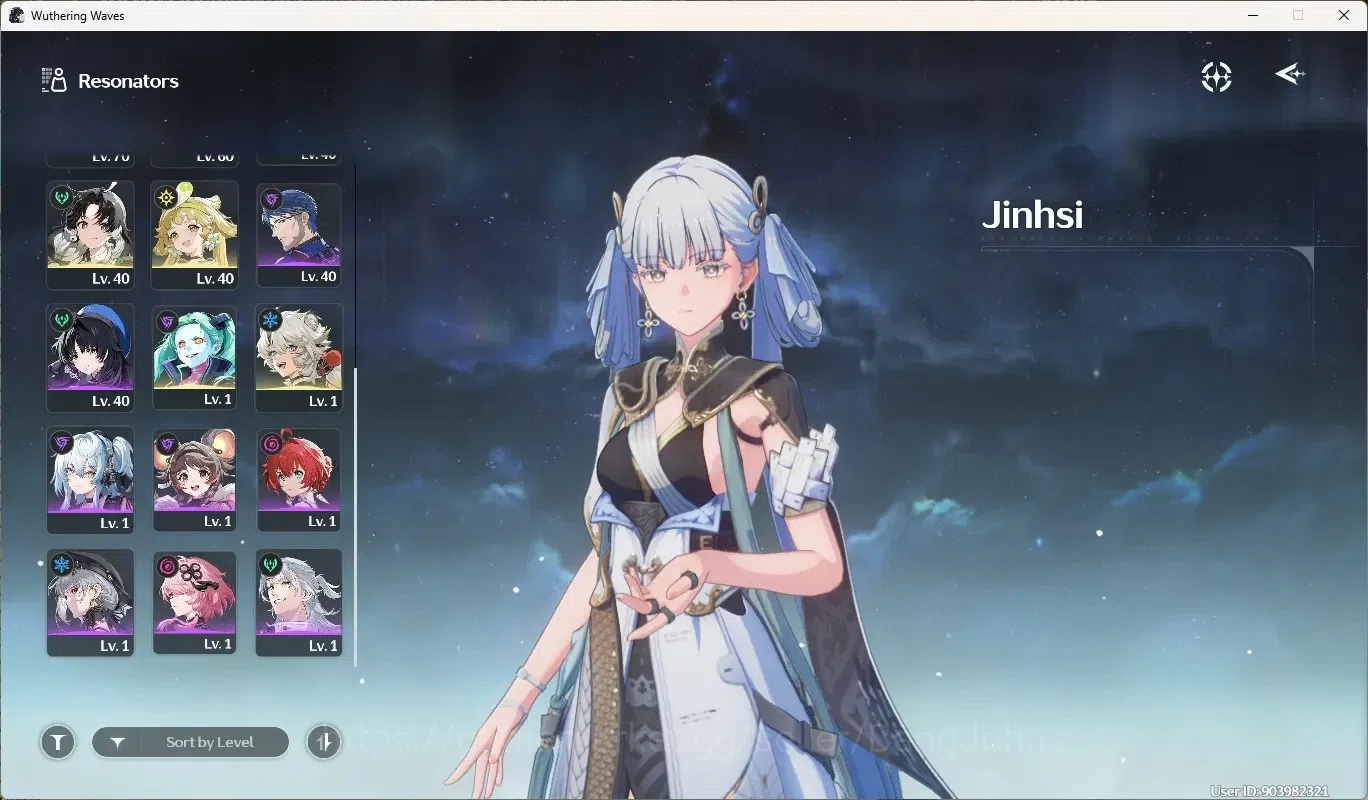 Wuthering Waves Accounts SEA|UL 58|Rank 6|4 Char Limited [jinshi]+Sign, Pho image 3