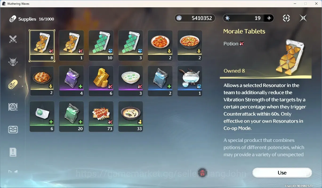 Wuthering Waves Accounts SEA|UL 58|Rank 6|4 Char Limited [jinshi]+Sign, Pho image 7