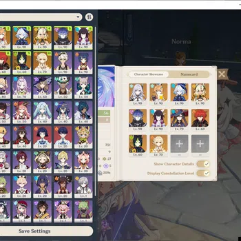 Genshin Impact End Game ASIA|AR 56|6 Limited+3(*5Wep)|Prime Team Skirk|Fli image 1