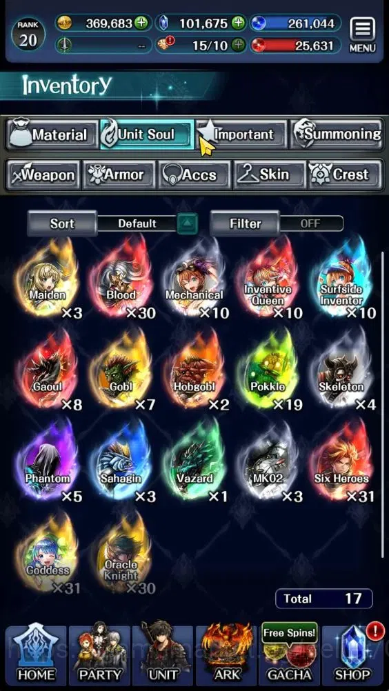 Last Cloudia Accounts Endgame GLOBAL|Rank 20|101k Crystal|Brave Frontier (Goddess Tilith,Fire God Vargas)+(G Lilaha,ES 10