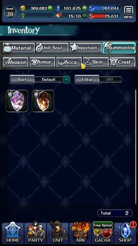 Last Cloudia Accounts Endgame GLOBAL|Rank 20|101k Crystal|Brave Frontier (Goddess Tilith,Fire God Vargas)+(G Lilaha,ES 12