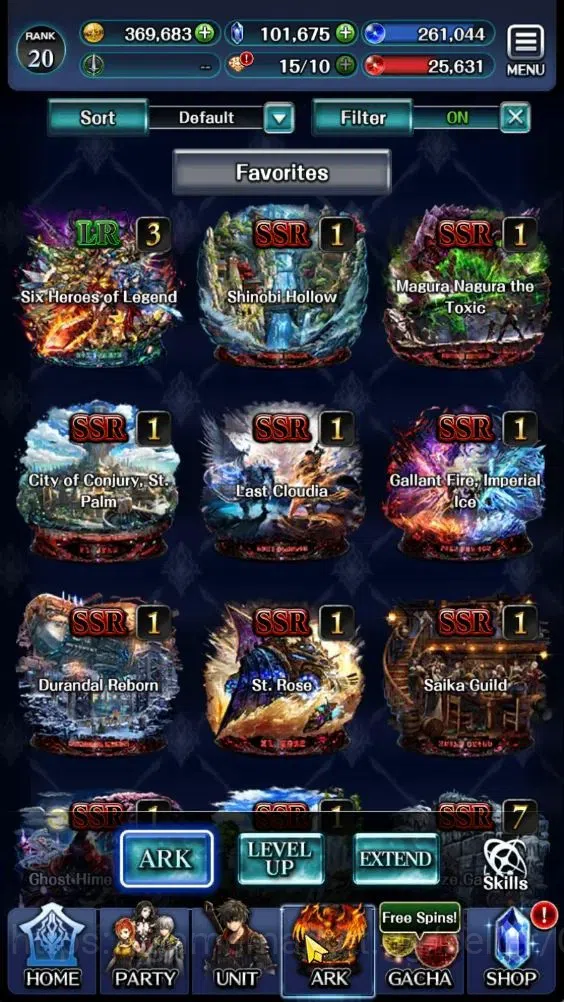 Last Cloudia Accounts Endgame GLOBAL|Rank 20|101k Crystal|Brave Frontier (Goddess Tilith,Fire God Vargas)+(G Lilaha,ES 3