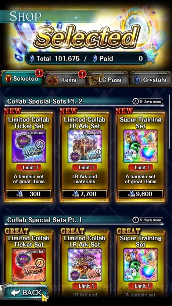 Last Cloudia Accounts Endgame GLOBAL|Rank 20|101k Crystal|Brave Frontier (Goddess Tilith,Fire God Vargas)+(G Lilaha,ES 8