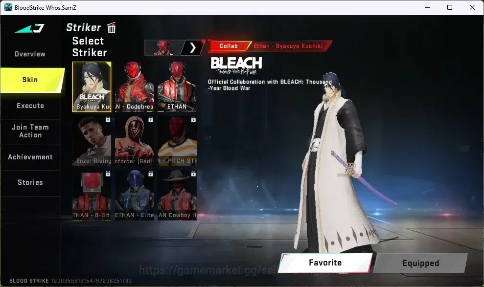 Blood Strike Accounts ASIA | 1 ETERNAL | 1 LIMITED | 1 EVA+2 7DS+1 TR GU image 16