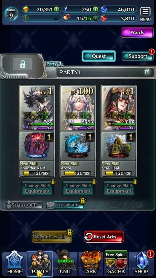 Last Cloudia Accounts GLOBAL|Rank 9|Top Tier Unit [DL Judecca-Samekh,G L image 7