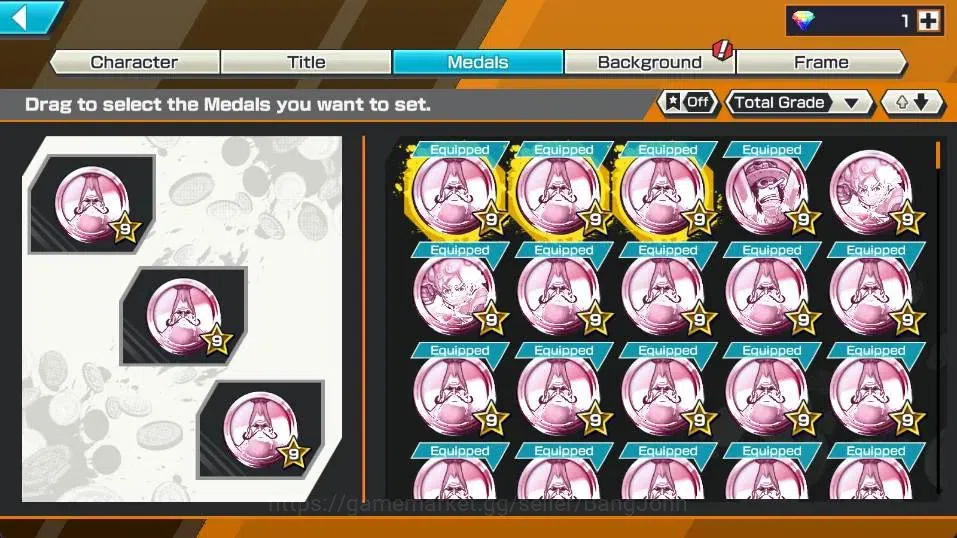 One Piece Bounty Rush Accounts High-End Global | EX 4 | PR 42 | Monkey D. Luffy Max,Sabo Max,Kuzan Max,Gol D. Roger Max | RD 3